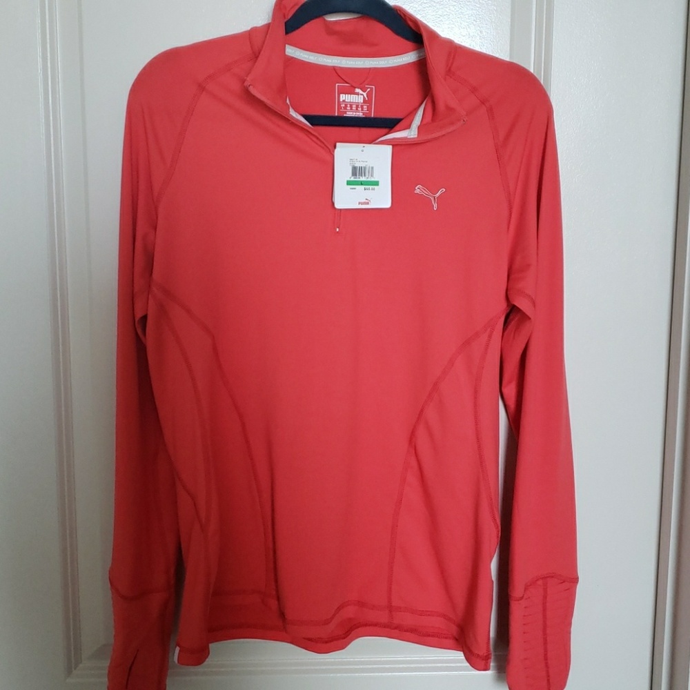 PUMA 1/4 Zip Popover golf shirt
